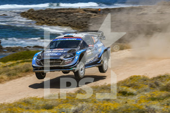 2019-06-16 - Teemu Suninen, su Ford Fiesta WRC Plus, al salto della Power Stage - WRC - RALLY ITALIA SARDEGNA - DAY 04 - RALLY - MOTORS
